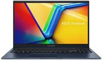 Ноутбук ASUS Vivobook 15, дисплей FHD 15,6 дюйма, процессор Intel Core i5-1334U, ОЗУ 8 ГБ, SSD-накопитель 512 ГБ, Win 11, графика Intel Iris XE, англо-арб. KB, Quiet Blue 1000003430