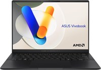 ASUS Vivobook S 14 OLED M5406UA-OLEDR911WB AMD R9-8945HS AI до 39 TOPs /16 ГБ ОЗУ /1 ТБ SSD /14 WUXGA (1920x1080) Windows 11 Домашняя - Нейтральный черный 1000003434