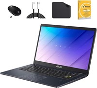 ASUS Vivobook Go 14 (E410K) — в комплекте кабель передачи данных 1-й волны + антивирус + мышь + коврик для мыши, процессор Intel Pentium N6000, 4 ГБ ОЗУ, 64 ГБ + 512 ГБ NVme SSD, Windows 11 Pro (обновление) 1000003439