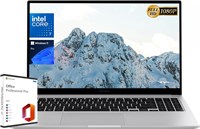 Новейший бизнес-ноутбук Samsung Galaxy Book4, дисплей FHD 15,6 дюйма, процессор Intel 10-Core 7-150U, 16 ГБ ОЗУ, твердотельный накопитель на 512 ГБ, клавиатура с подсветкой, Wi-Fi, длительное время работы от аккумулятора, Win 11 Pro, пожизненная лицензия  1000003484