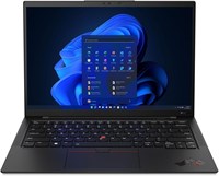 Ноутбук Lenovo Gen 11 ThinkPad X1 Carbon с процессором Intel Corei7-1355U, 14-дюймовым дисплеем WUXGA без сенсорного экрана, 32 ГБ оперативной памяти LPDDR5, 1 ТБ твердотельного накопителя Gen4 Performance, Thunderbolt, клавиатурой с подсветкой и Windows  1000003517