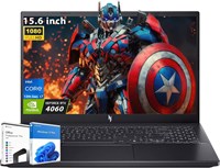 Игровой ноутбук acer Nitro V 15, дисплей FHD 15,6 дюйма с частотой 144 Гц, процессор Intel Core i7 13600H 13-го поколения, видеокарта NVIDIA GeForce RTX 4060, 32 ГБ оперативной памяти DDR5, твердотельный накопитель на 1 ТБ, Wi-Fi 6, Bluetooth, пожизненная 1000003525