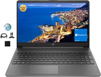 Флагманский бизнес-ноутбук HP 15,6 FHD, Intel 4-Core i3-1215U (Beat i5-1155G7) до 4,4 ГГц, 32 ГБ ОЗУ, 1 ТБ NVMe SSD, быстрая зарядка, цифровая клавиатура, Bluetooth, Wi-Fi, HDMI, Windows 11, с аксессуарами GM 1000003540