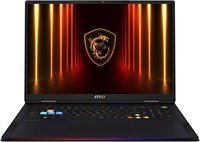 MSI Raider 18 HX AI A2XWJG, игровой ноутбук, 18"UHD+ 120 Гц, Intel Core Ultra 9 285HX, 64 ГБ ОЗУ, 2 ТБ SSD, графический процессор NVIDIA® GeForce RTX™ 5090 для ноутбука, GDDR7 24 ГБ, Win11, черный 1000003562