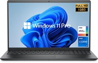 Dell [Windows 11 Pro] Новейший ноутбук Vostro 3520, 15,6-дюймовый дисплей FHD 1080p, Intel i7-1255U (10 ядер), 16 ГБ ОЗУ, 1 ТБ PCIe SSD, (ОБНОВЛЕНИЕ ОЗУ и SSD), WiFi и Bluetooth, цвет Carbon Black 1000003618