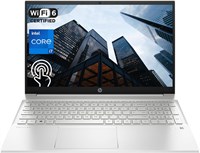Новейший бизнес-ноутбук HP Pavilion 2023 года, сенсорный экран FHD 15,6 дюйма, процессор Intel Core i7-1355U 13-го поколения, ОЗУ 64 ГБ, твердотельный накопитель PCIe емкостью 1 ТБ, веб-камера, FP-ридер, клавиатура с подсветкой, Wi-Fi 6, Windows 11 Pro, с 1000003621
