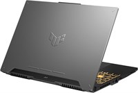 ASUS TUF F15 FX507ZV4-LP052W (Mecha Gray), игровой ноутбук, I7-12700H 16 ГБ 1 ТБ PCIE G3 SSD, NV RTX4060, 8 ГБ VRAM, WIN11 HOME, 15,6-дюймовый FHD 1920X1080 16:9 144 Гц, HD веб-камера, подсветка-RGB-Eng-Arb-KB 1000003650
