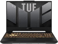 Ноутбук ASUS TUF Gaming F15 FX507ZC4, 15,6-дюймовый дисплей FHD IPS 144 Гц, Intel Core i5-12500H, 16 ГБ ОЗУ, 512 ГБ SSD, видеокарта NVIDIA GeForce RTX 3050 4 ГБ, клавиатура с подсветкой US ENG, DOS, Jaeger Gray 1000003651