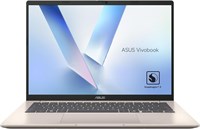 ASUS Vivobook 14 X1407QA-LY046W / Snapdragon X X126100 Purwa SE / 16 ГБ ОЗУ / 1 ТБ SSD / 14 дюймов WUXGA (1920x1200) / Windows 11 Домашняя - Платиновое Золото 1000003653