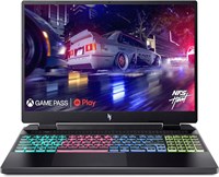 Игровой ноутбук Acer Nitro V ANV16 8-го поколения AMD Ryzen 7-8845HS Octa Core до 5,10 ГГц/16 ГБ DDR5 5600 МГц/512 ГБ SSD/6 ГБ NVIDIA RTX 3050 Graphics/16" WUXGA IPS 165 Гц/Win 11/WiFi-6E/FP/Obsidian Black 1000003660