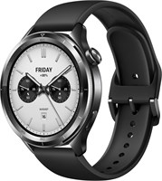 Xiaomi Watch S4 Black | Смарт-часы | 1,43-дюймовый AMOLED-дисплей, длительное время автономной работы, вызовы по Bluetooth, шумоподавление, расширенные функции обнаружения заболеваний, время автономной работы 15 дней 1000003679