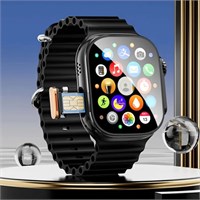 Bull Andriod Smart watch 4G 5G Android OS интерфейс, предустановленные приложения, AMOLED дисплей, спортивный и фитнес-трекер, сотовая связь, Wi-Fi, TikTok Instagram на часах, часы с SIM-картой 64 Гб 1000003708