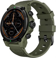 Смарт-часы Black Shark GS3 с прочной конструкцией, 1,43-дюймовым AMOLED-дисплеем, встроенным GPS и 100 спортивными режимами, 21-дневным сроком службы батареи, мониторингом здоровья, водонепроницаемостью IP68 и возможностью подключения по Bluetooth - зелен 1000003739