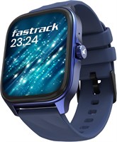 Новые смарт-часы Fastrack Astor FS1 PRO, большой дисплей Super AMOLED (1,97 дюйма, AOD), голосовой помощник на базе искусственного интеллекта, функциональная заводная головка, вызовы SingleSync BT, более 100 спортивных режимов и циферблатов, IP68 (синий) 1000003745