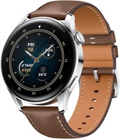 HUAWEI WATCH 3 Classic — умные часы 4G с 1,43-дюймовым AMOLED-дисплеем, 3 дня автономной работы, круглосуточный мониторинг SpO2 и сердечного ритма, встроенный GPS, 5 АТМ, сталь 1000003784