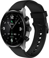 Умные часы Black Shark S1 Classic с дисплеем 1,43 дюйма, временем автономной работы 12 дней, игровым режимом мониторинга здоровья, 100 режимами спорта и фитнеса, водонепроницаемостью и настраиваемыми циферблатами — черные 1000003792