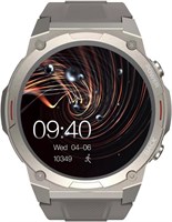 HiFuture FutureGo MIX2 Bluetooth Calling Smartwatch, отслеживание сна и здоровья, фитнес-трекинг, водонепроницаемость IP68, длительное время работы от батареи, 1,96-дюймовый IPS-дисплей - серый 1000003800