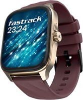 Новые смарт-часы Fastrack Astor FS1 PRO, большой дисплей Super AMOLED (1,97 дюйма, AOD), голосовой помощник на базе искусственного интеллекта, функциональная заводная головка, вызовы SingleSync BT, более 100 спортивных режимов и циферблатов, IP68 (винно-к 1000003819