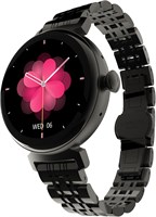 Умные часы HiFuture Aura Female BT Calling, отслеживание сна и сердечного ритма, водонепроницаемость IP68, длительное время работы от батареи, дисплей AMOLED 1,2 дюйма - черный 1000003824