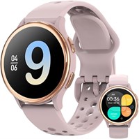 Умные часы Little Meatball Fitness Tracker для женщин, 1,27 дюйма, более 400 циферблатов, звонки, отслеживание женского здоровья, более 70 спортивных режимов, пульсометр, совместимость с iPhone и Android (розовый) 1000003843
