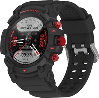 PEJE 1.39” часы для мужчин, умные часы для мужчин с GPS, водонепроницаемые 1ATM Bluetooth звонки умные часы, 120+ спортивных режимов, с SpO2/пульсометром/монитором сна, совместимые со смарт-часами Android iOS (черный) 1000003852