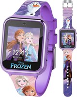 Умные часы Disney Frozen с сенсорным экраном, встроенной селфи-камерой, легко застегивающимся ремешком, фиолетовые умные часы 1000003895