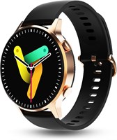 Pebble Vast 1,43-дюймовый AMOLED-дисплей, всегда включенный дисплей, смарт-часы для мужчин и женщин, BT-звонки, Health Suite, несколько спортивных режимов, сборка премиум-класса, голосовой помощник на основе искусственного интеллекта, монитор сна, цвет Mi 1000003902