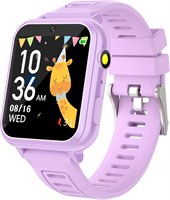 AIWIEP Kids Smart Watch для мальчиков и девочек, детские умные часы с 16 играми, музыкальным плеером, камерой, будильником, калькулятором, 12/24-часовым сенсорным экраном для детей в возрасте от 4 до 12 лет, развивающие игрушки для дня рождения, USB 1000003929