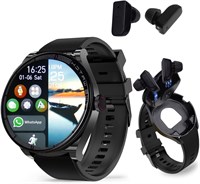 Умные часы NALACAL с наушниками, Bluetooth-часы и наушники 2 в 1, фитнес-трекер с экраном 1,32 дюйма и монитором сна, спортивные умные часы с длительным временем ожидания для мужчин и женщин 1000003934