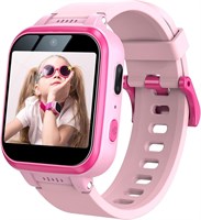Умные часы DMG Kids, многофункциональные перезаряжаемые сенсорные часы для малышей с HD-фотографией, игровые и музыкальные плееры, развивающие игрушки, подарки на день рождения для девочек и мальчиков в возрасте от 6 до 12 лет (розовые) 1000003941