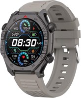 Умные часы Moxedo Revoltt для мужчин с экраном Amoled 1,43 дюйма, более 100 циферблатов, более 120 спортивных режимов с управлением камерой, совместимы с телефонами на базе Android и iOS (титан) 1000003961