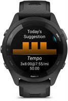 GARMIN Amoled Running Smartwatch Forerunner 265 | До 13 дней работы от батареи с сенсорным дисплеем | Расширенные показатели тренировок и аналитика восстановления, мониторинг сна, расширенное отслеживание здоровья 1000003962