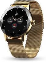 Pebble Vienna 1,27-дюймовый HD-дисплей 360x360, Bluetooth-звонки, дизайн с бриллиантовой огранкой, мониторинг женского здоровья, мониторинг сердечного ритма, мониторинг сна, многофункциональный спортивный режим, 200 мАч… 1000003967