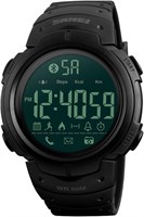 Мужские спортивные смарт-часы SKMEI Brand Pedometer Remote Camera Calorie Bluetooth Smartwatch Reminder Digital Wristwatches - Black 1000003985