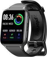 Умные часы Oraimo Watch 2 Plus с функцией звонков по Bluetooth, 1,69-дюймовым HD-дисплеем, более 100 циферблатов, монитором стресса, мониторингом сердечного ритма и SpO2, 24 спортивными режимами, монитором сна, водонепроницаемостью IP68 и батареей на 7 дн 1000003991