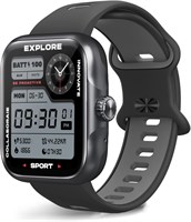 KASTWAVE Smart Watch Ultra для мужчин и женщин, дисплей 1,78'', трекер активности и умные часы, GPS-трекер фитнеса с водонепроницаемым датчиком сердечного ритма и сна 3ATM, совместимый с iOS и Android 1000004012