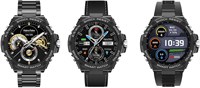 Круглые смарт-часы RW56, AMOLED-дисплей, 2 ремешка, беспроводное зарядное устройство, для мужчин и мальчиков - Haino Teko RW56 1000004016