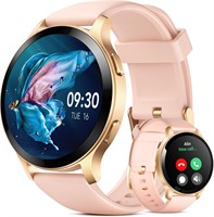 Parsonver Smart Watch для женщин (прием звонков/набор номеров), 1,43-дюймовые смарт-часы для телефонов Android iPhone, фитнес-трекер с монитором здоровья сна, отслеживанием калорий и шагов, более 100 спортивных режимов, водонепроницаемость IP68 1000004038