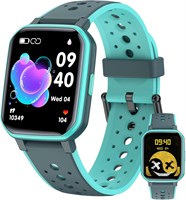 DMG Smart Watch для детей, фитнес-трекер с монитором сна, шагомерами, водонепроницаемость IP68, 19 спортивных режимов, хороший подарок для детей 6+ лет, подростков, зеленый 1000004051