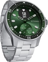 Withings ScanWatch Horizon – гибридные смарт-часы с ЭКГ, пульсометром, оксиметром – 30 дней автономной работы – смарт-часы для женщин, смарт-часы для мужчин, фитнес-трекер – Android и iOS 1000004059