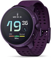 Спортивные часы SUUNTO Race GPS, умные часы для тренировок по нескольким видам спорта, сенсорный экран AMOLED и цифровая коронка, расширенная поддержка здоровья и восстановления, 26-дневный срок службы батареи, два GNSS, автономная карта, аметист 1000004060
