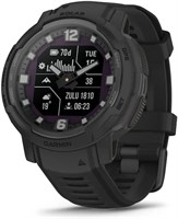 GARMIN Solar Rugged Smartwatch Instinct Crossover Tactical Edition | Гибридные смарт-часы с 70 днями работы от батареи в версии Smartwatch Edition | Встроенные спортивные приложения, мониторинг здоровья 1000004080