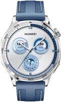 Умные часы HUAWEI Watch GT 5 46 мм, до 14 дней автономной работы, абсолютно новые спортивные умные часы для бега и велоспорта, четкий дизайн, отслеживание здоровья, совместимость с iOS и Android, синий (Blue) 1000004094