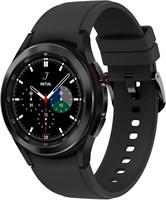 Умные часы Samsung Galaxy Watch4 Classic SM-R880, вращающийся безель, мониторинг здоровья, фитнес-трекер, 4G, 42 мм, черный цвет (версия для Великобритании), Bluetooth 1000004098