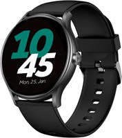 Faster Nerv Watch SE — специальная серия умных часов с аккумулятором 280 мАч, мониторингом состояния здоровья и фитнес-трекингом — умные часы для женщин и мужчин, экран HD 1,39 дюйма, разрешение 240x240 (черный) 1000004108