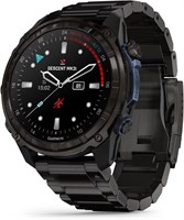 GARMIN Descent™ Mk3i – 51 мм, Carbon Grey DLC Titanium с браслетом DLC Titanium | Часы для дайвинга с аккумулятором до 25 дней | Часы для плавания с AMOLED-дисплеем 1000004112