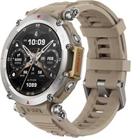 Amazfit T-Rex Ultra Smart Watch 47 мм для мужчин, 20 дней автономной работы, фридайвинг на глубине до 30 м, двухдиапазонный GPS, защита от грязи, водонепроницаемость до 100 м, спортивные часы военного класса для активного отдыха на открытом воздухе, для A 1000004123