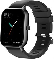 Faster Nerv Watch 1 - HD-дисплей 1,83 дюйма Смарт-часы для мужчин и женщин - Мониторинг здоровья, фитнес-трекинг - Монитор сердечного ритма, монитор сна, беспроводные звонки Bluetooth (черный) 1000004127
