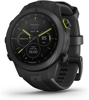 Garmin Amoled Smartwatch Marq Athlete Generation-2 46 мм Carbon Edition | До 16 дней работы от батареи в режиме смарт-часов | Сенсорный экран Smartwatch с расширенным мониторингом здоровья 1000004133