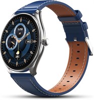 Pebble Royale Legend — самые тонкие смарт-часы для мужчин и женщин, 1,43-дюймовый AMOLED-дисплей, Bluetooth-звонки, первоклассная сборка, постоянно включенный дисплей, режим нескольких видов спорта, пакет Health Suite, кобальтово-синий цвет 1000004143